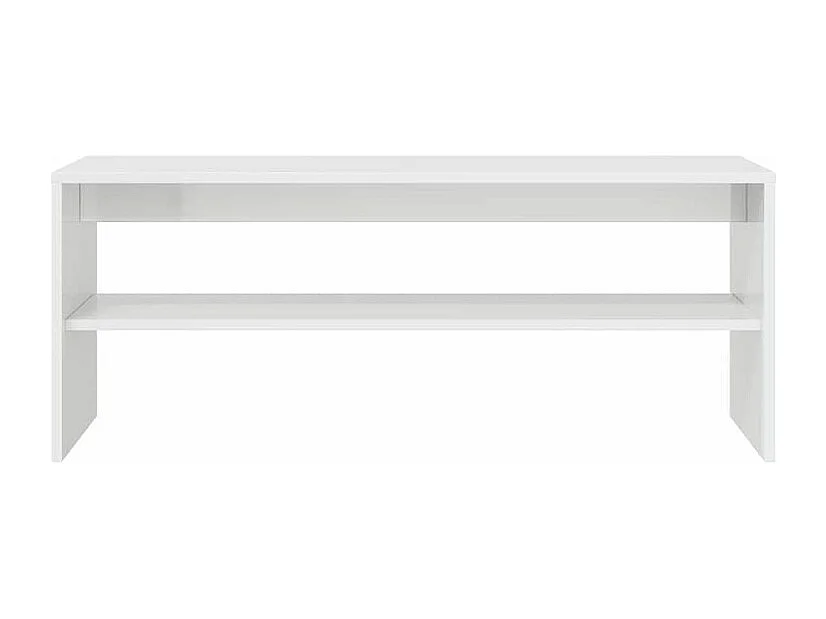 Meuble TV Blanc brillant 100 x 40x40