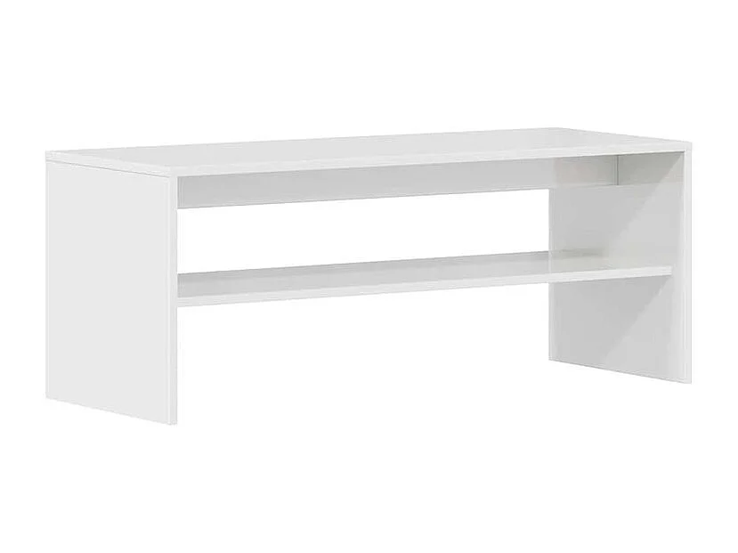 Meuble TV Blanc brillant 100 x 40x40