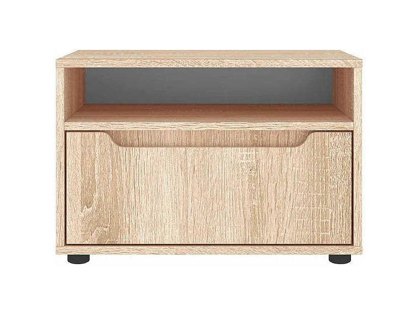 Meuble TV VISNES chêne sonoma 60x40x38 bois d'ingénierie