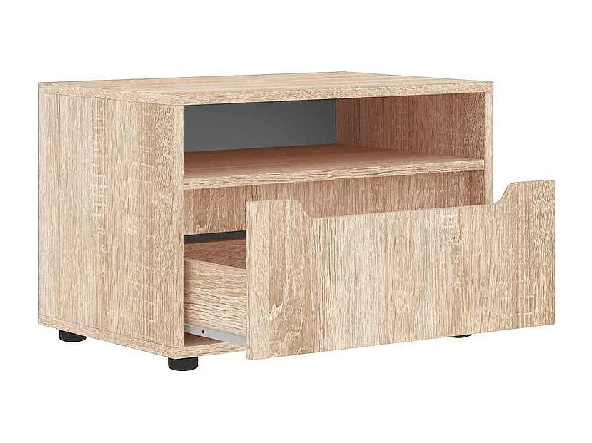 Meuble TV VISNES chêne sonoma 60x40x38 bois d'ingénierie