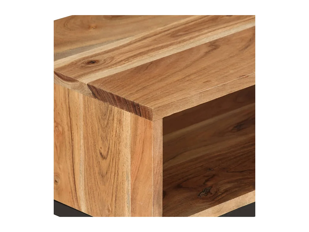 Meuble TV 160x30x45 Bois d'acacia massif