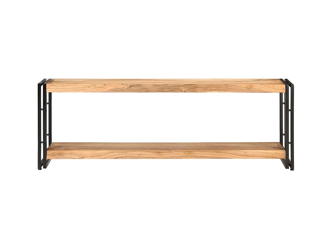 Meuble TV 120x30x40 Bois d'acacia massif 2