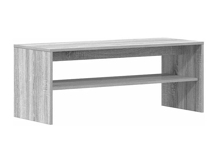 Meuble TV Sonoma gris 100x40x40 Bois d'ingénierie