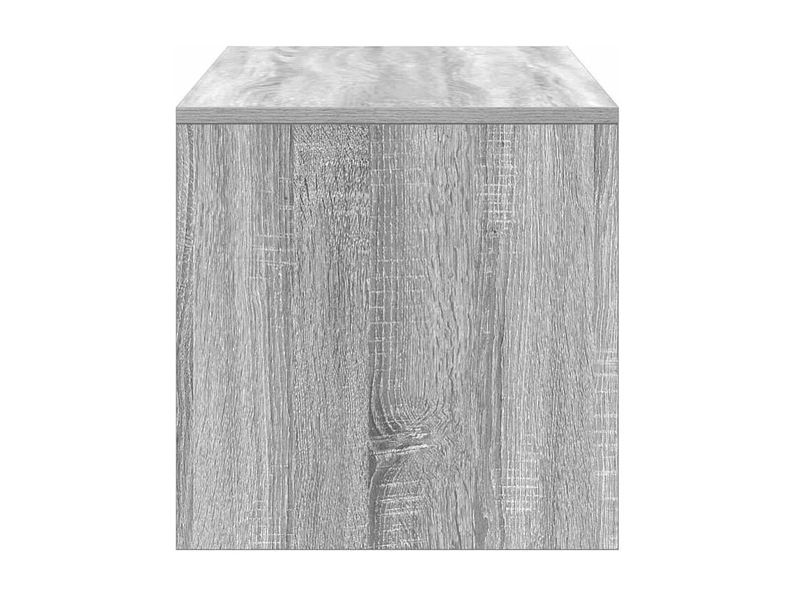 Meuble TV Sonoma gris 100x40x40 Bois d'ingénierie