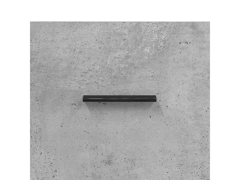 Meuble TV gris béton 102x36x50 bois d'ingénierie