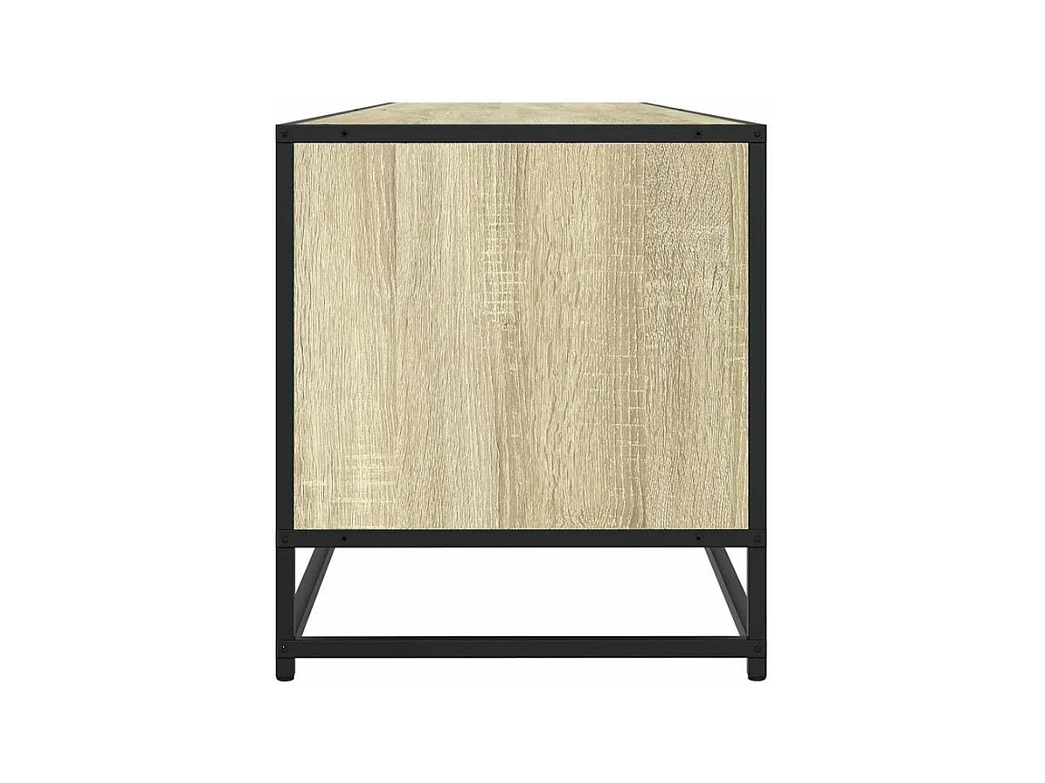 Meuble TV chêne sonoma 180,5x40x46 bois d'ingénierie