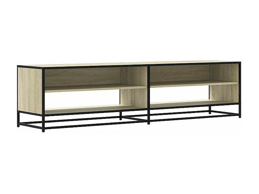 Meuble TV chêne sonoma 180,5x40x46 bois d'ingénierie