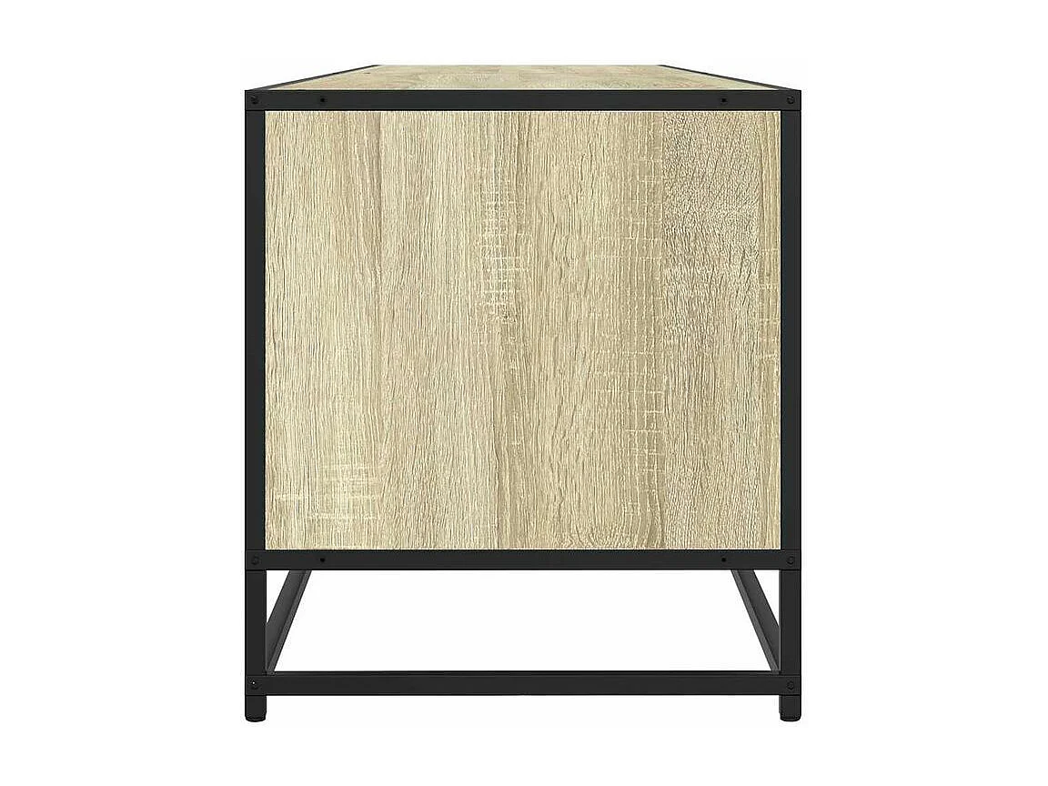 Meuble TV chêne sonoma 180,5x40x46 bois d'ingénierie