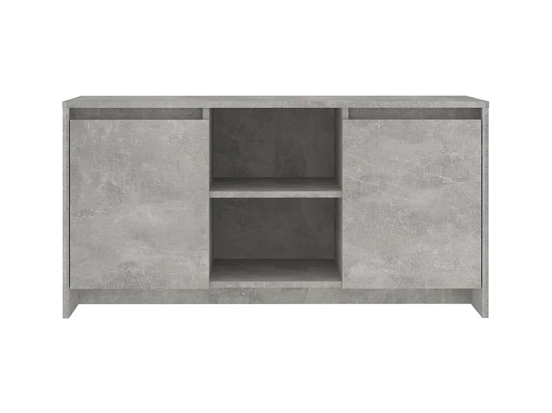 Meuble TV Gris béton 102x37,5x52,5