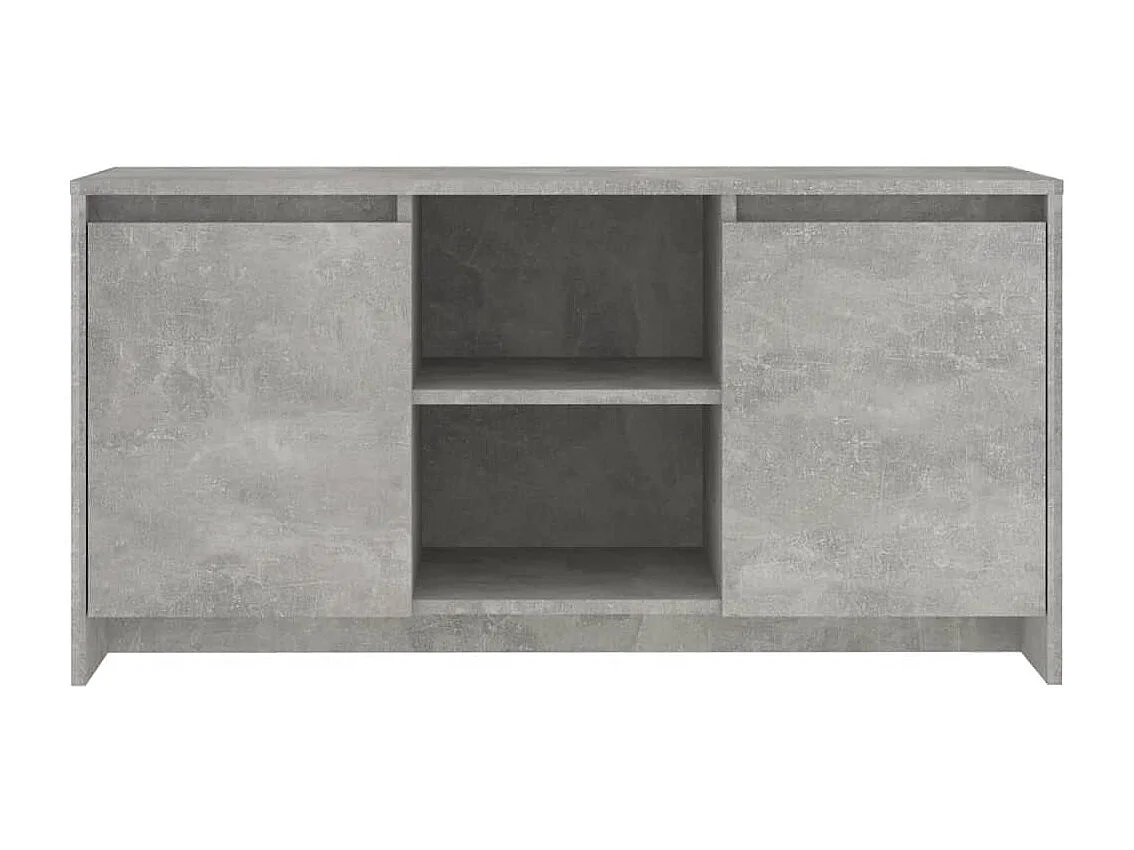 Meuble TV Gris béton 102x37,5x52,5