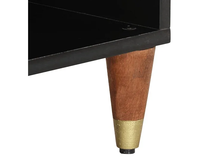 Meuble TV 80x33x46 bois massif de manguier