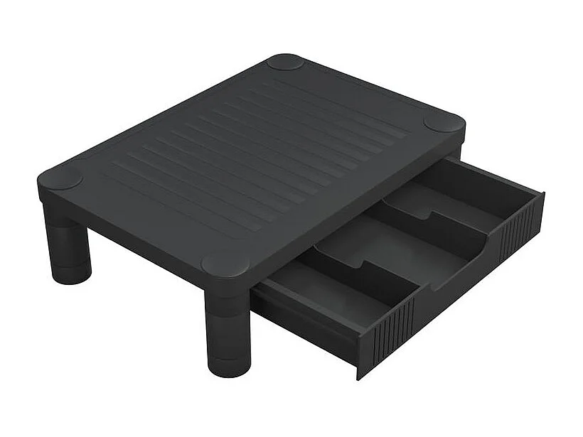 Support de moniteur Noir 43x30,5x13