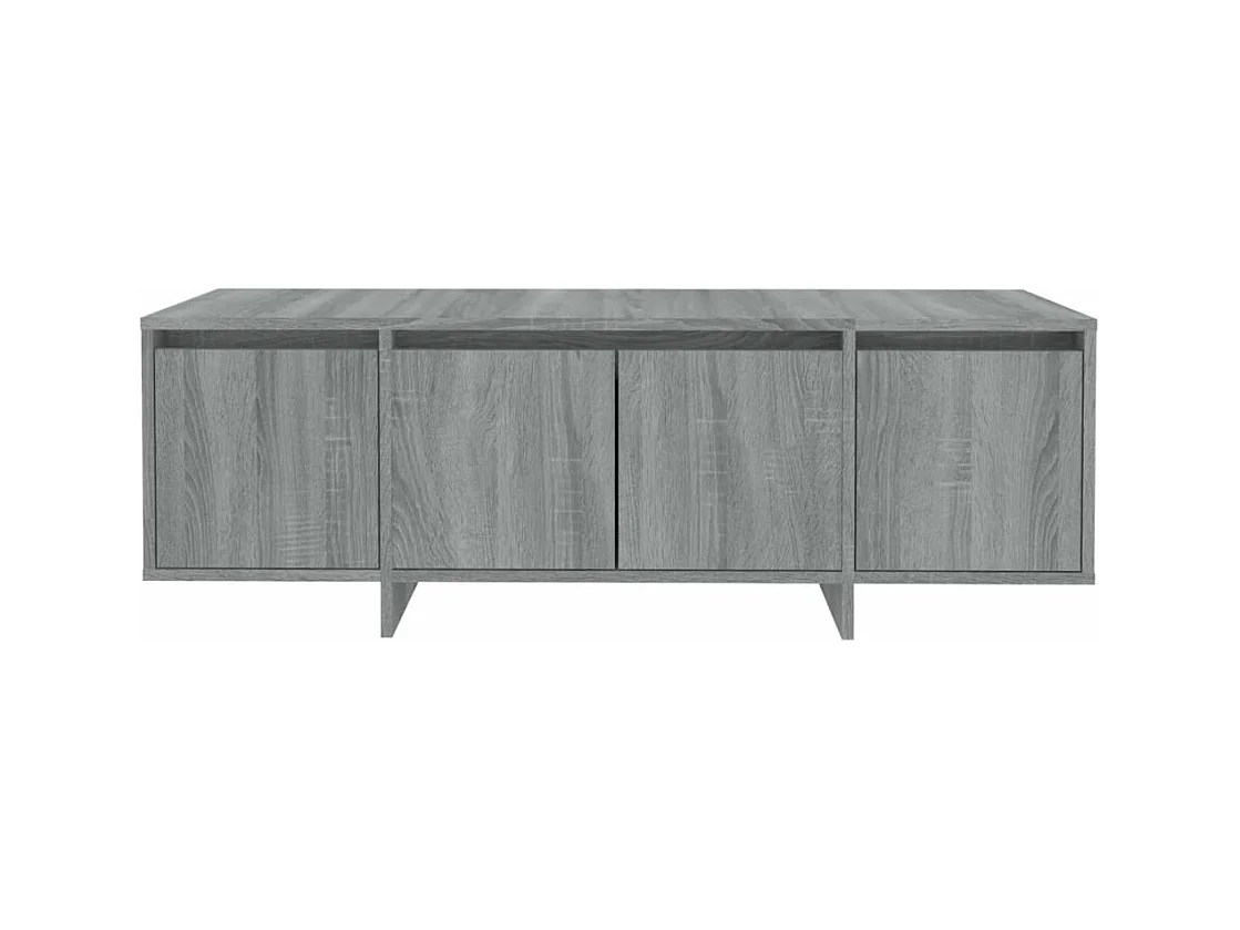 Meuble TV Sonoma gris 120x30x40,5