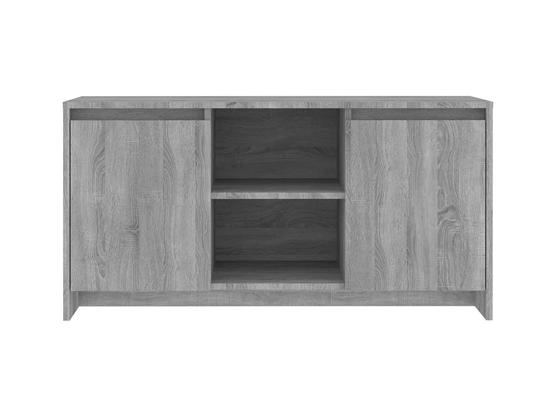 Meuble TV Sonoma gris 102x37,5x52,5