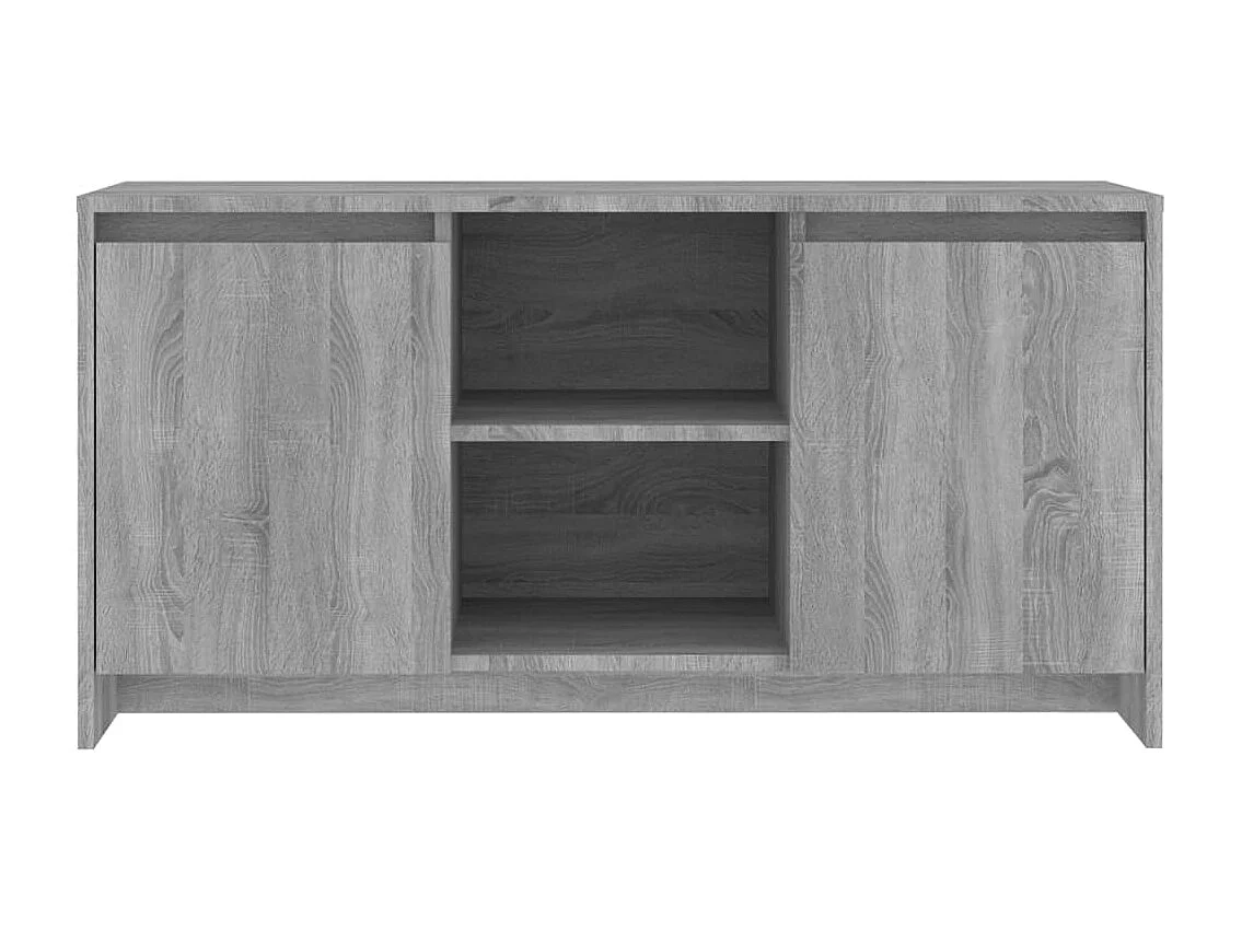 Meuble TV Sonoma gris 102x37,5x52,5