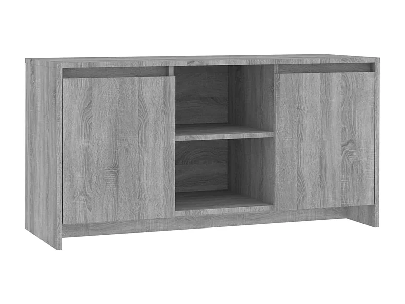 Meuble TV Sonoma gris 102x37,5x52,5