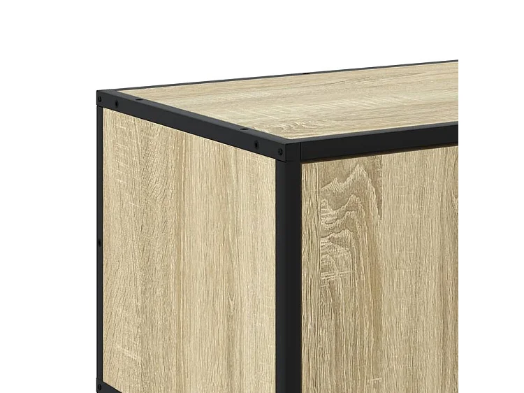 Meuble TV chêne sonoma 240x35x41 bois d'ingénierie