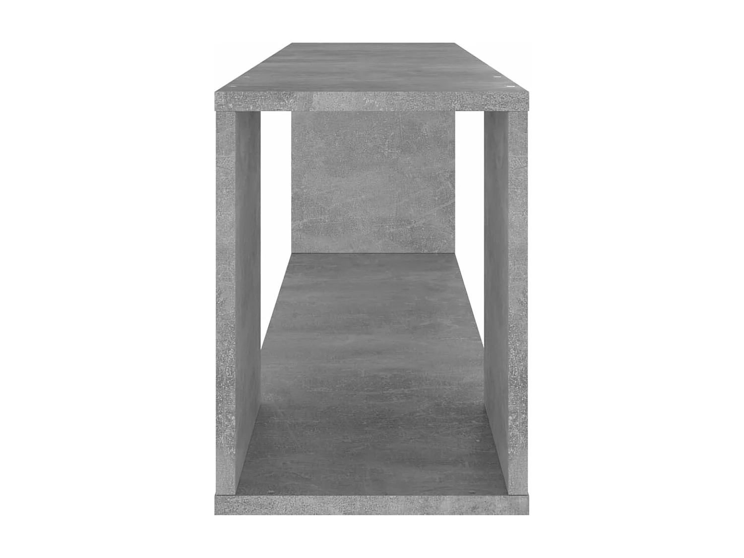 Meuble TV Gris béton 100x24x32
