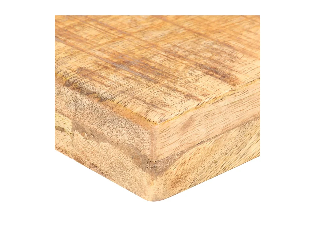 Meuble TV 160x40x40 Bois massif de manguier brut