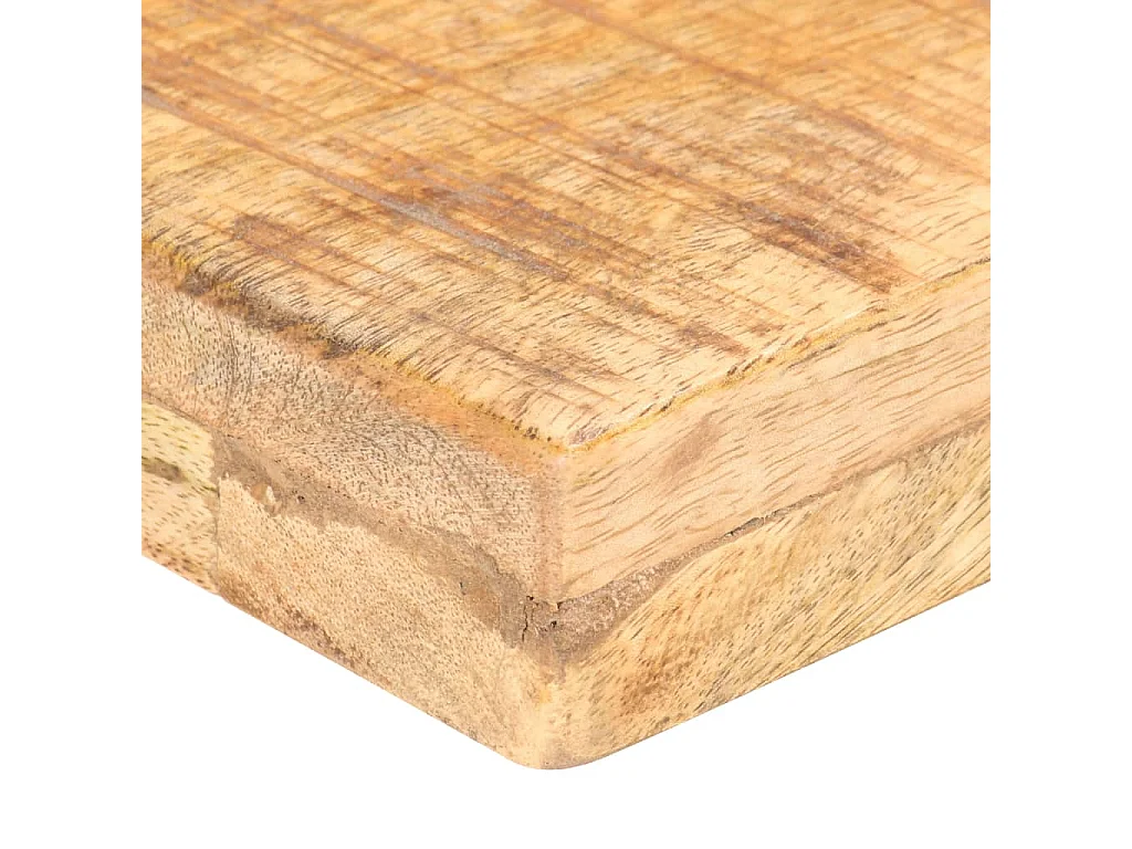 Meuble TV 160x40x40 Bois massif de manguier brut