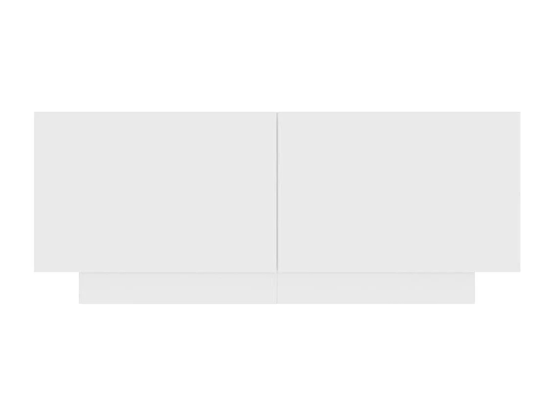 Meuble TV Blanc 100x35x40