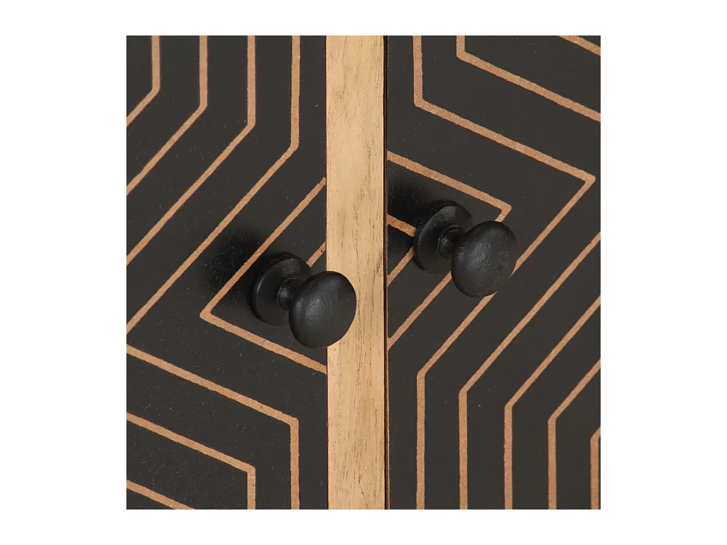 Meuble TV 115x30x39 Bois d'acacia massif