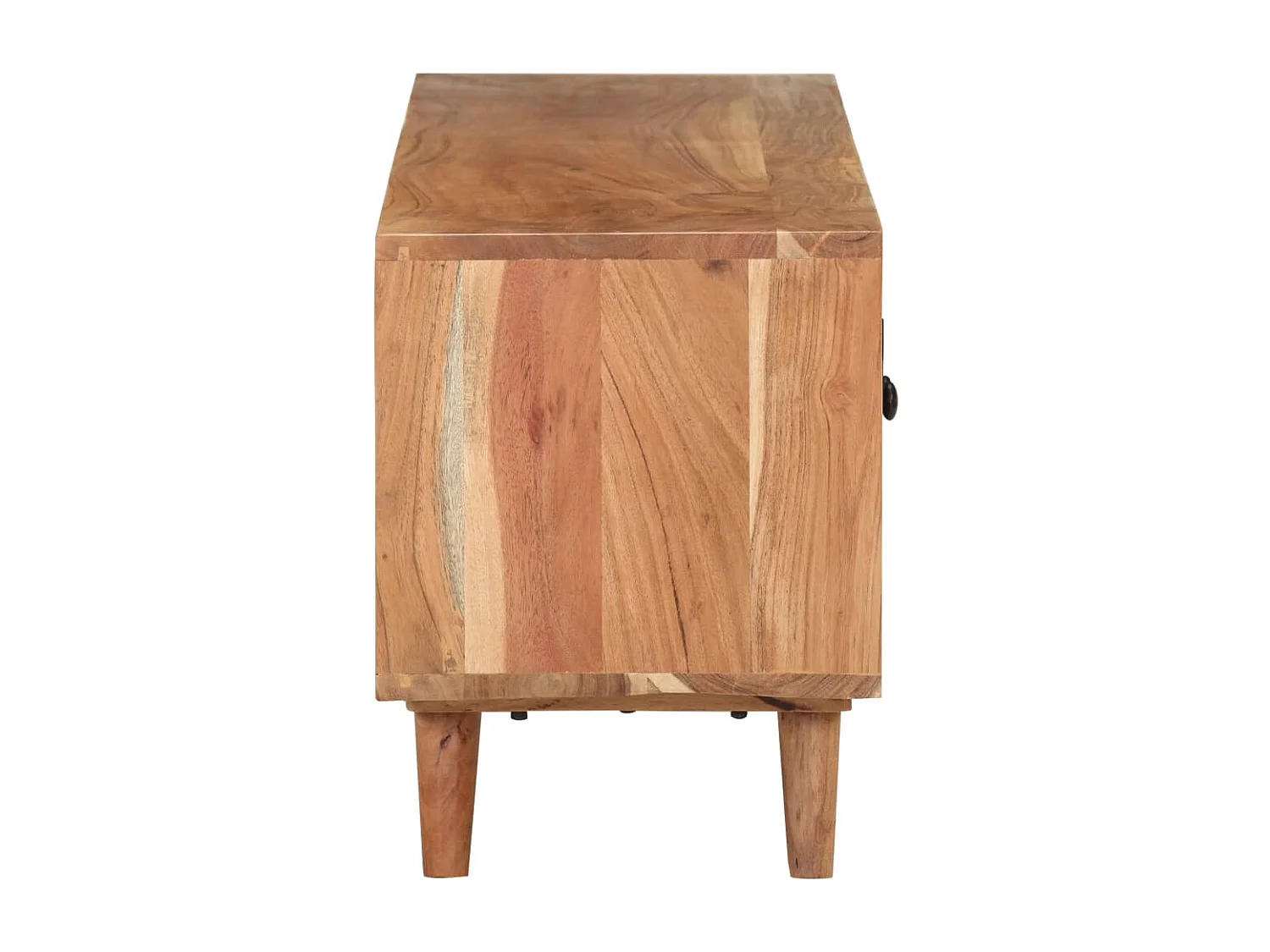 Meuble TV 115x30x39 Bois d'acacia massif