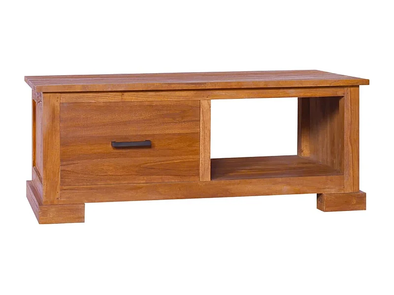 Meuble TV 90x50x37 Bois de teck massif
