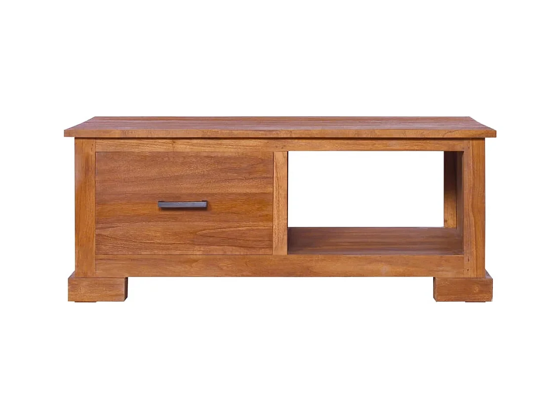 Meuble TV 90x50x37 Bois de teck massif