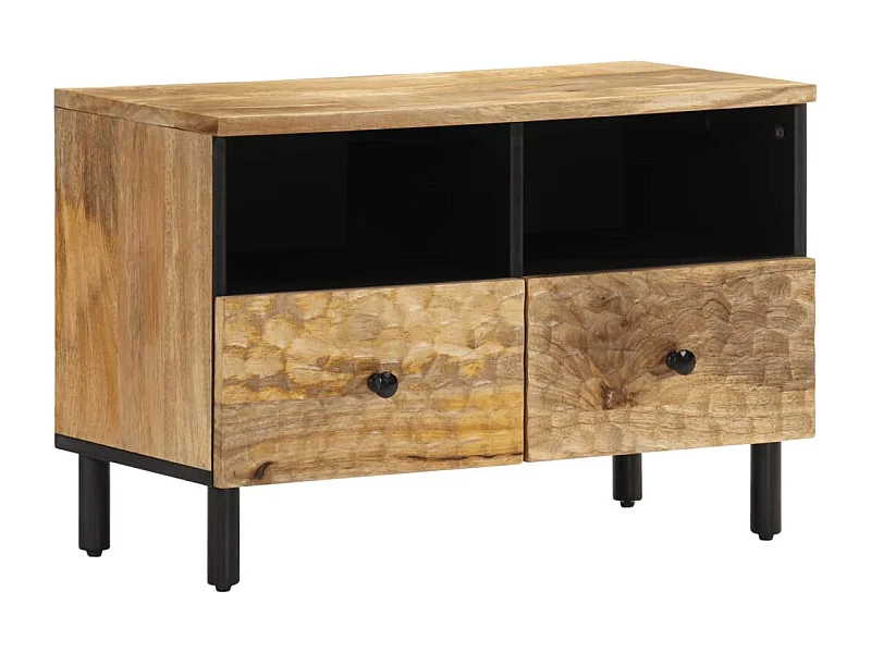 Meuble TV 70x33x46 Bois massif de manguier