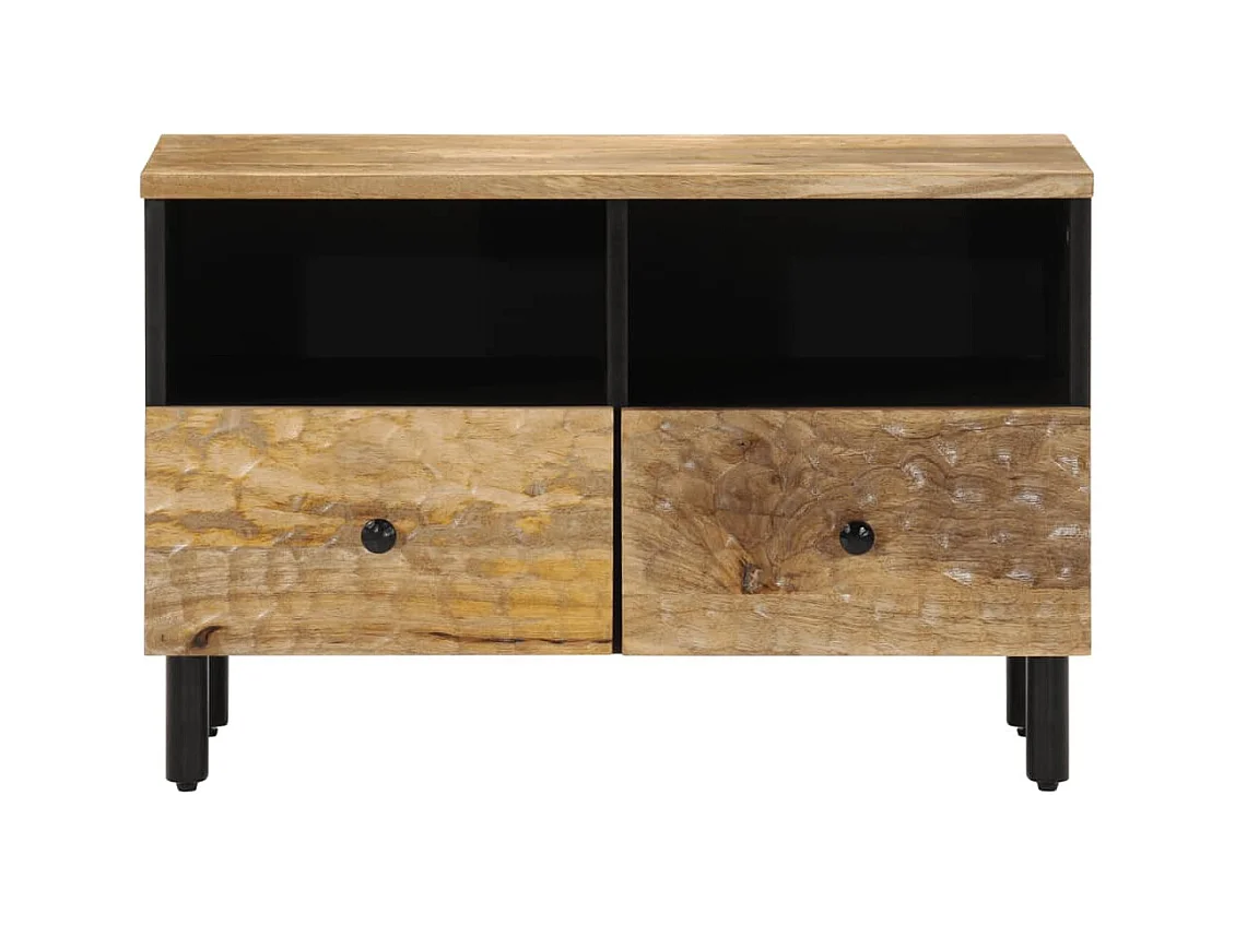 Meuble TV 70x33x46 Bois massif de manguier