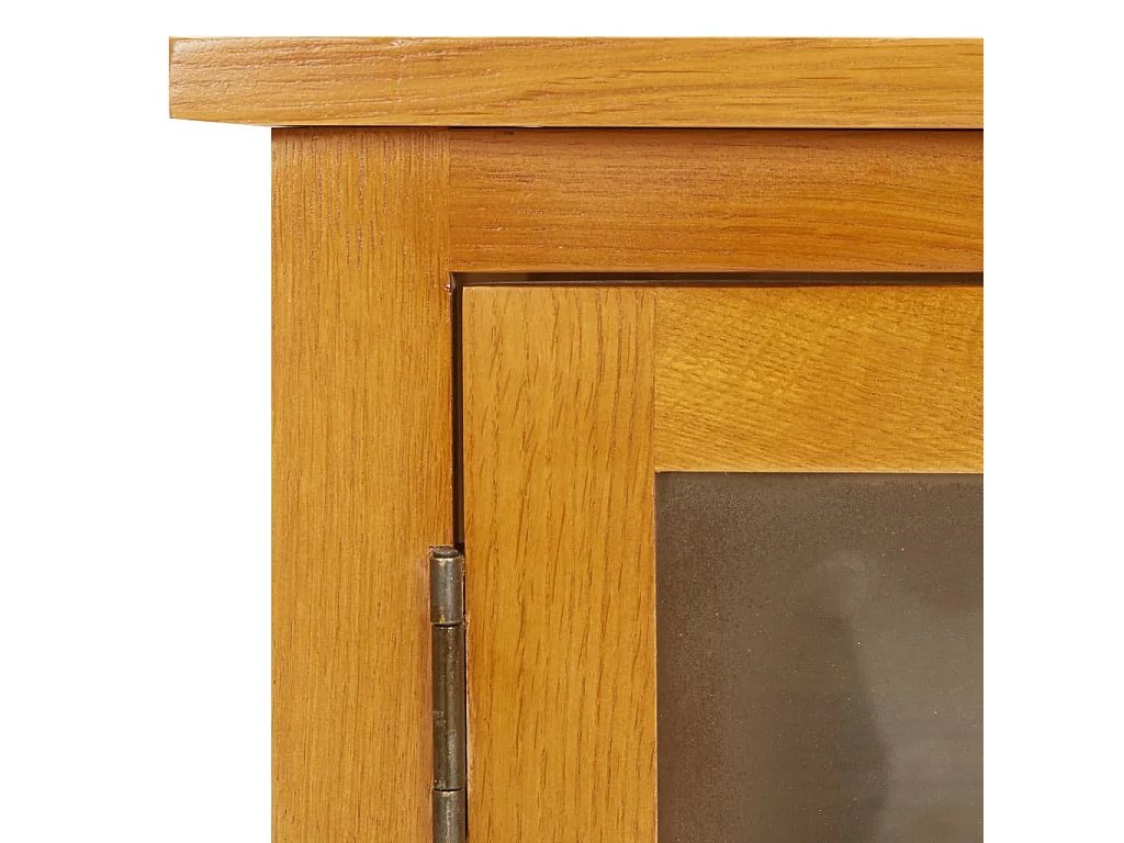 Meuble TV 110x35x44 Bois de chêne massif