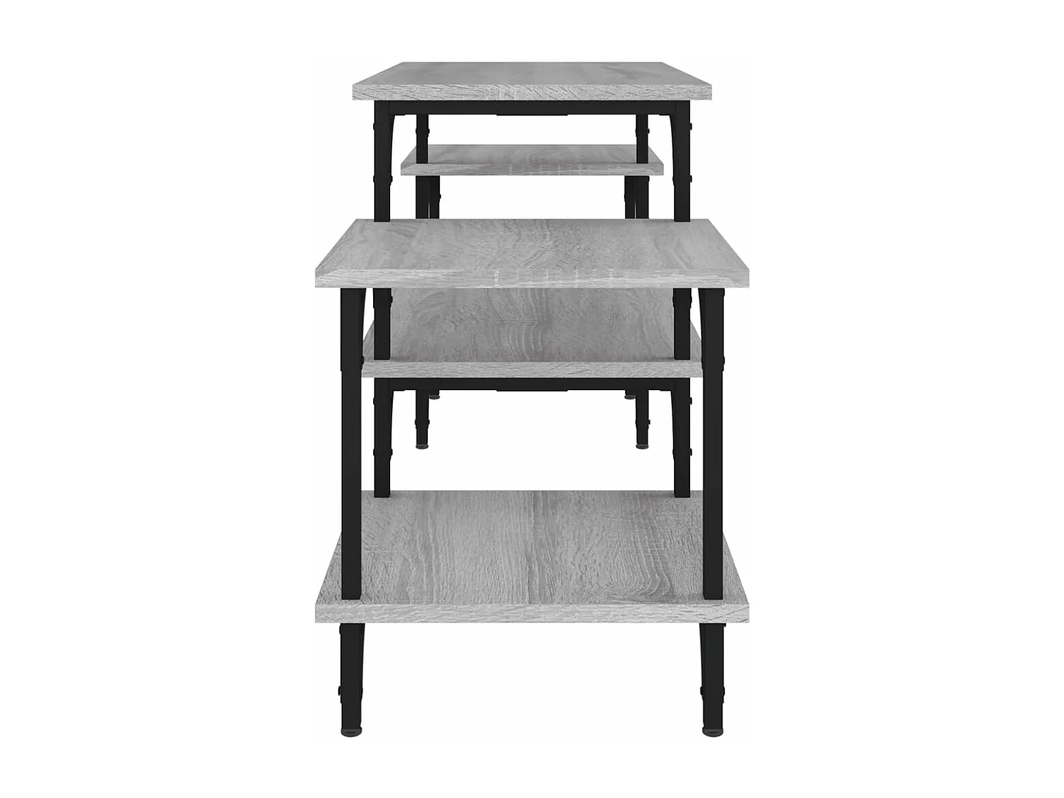 Meuble TV Sonoma gris 117x35x52 Bois d'ingénierie