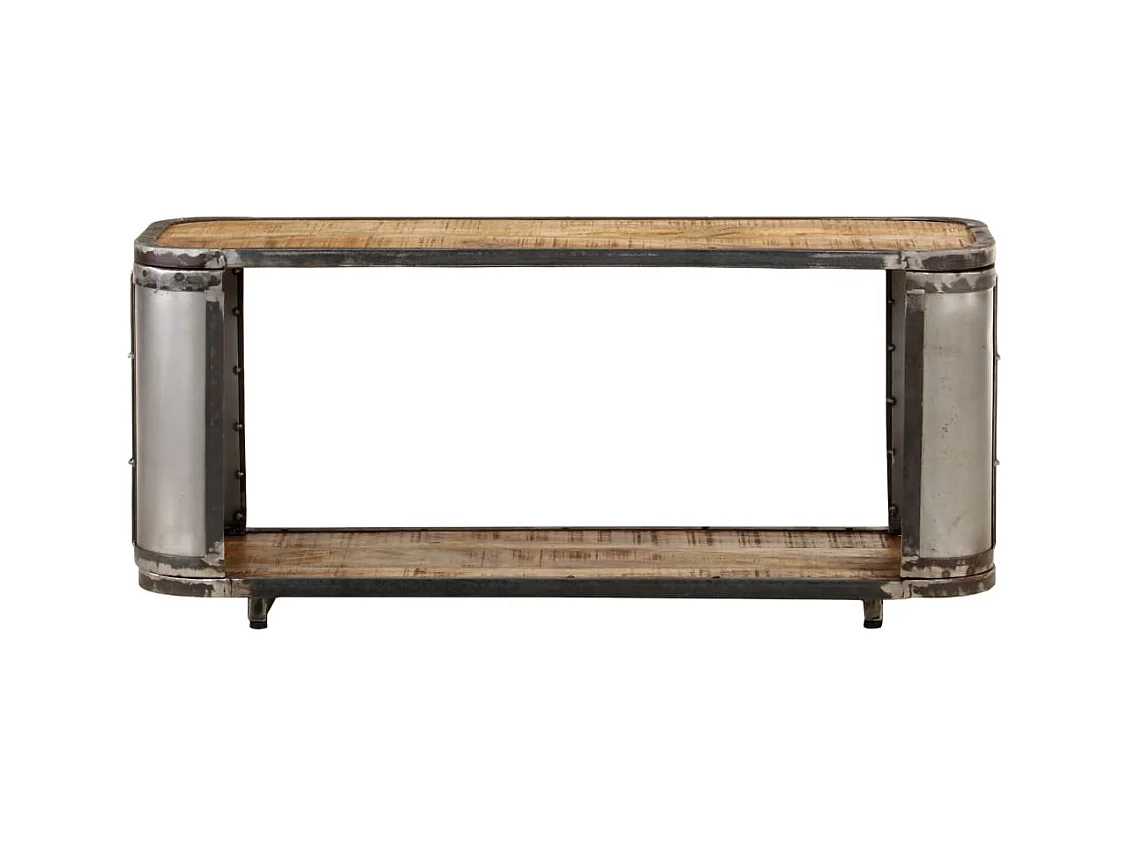 Meuble TV 90x30x40 Bois de manguier massif Kizzo 90