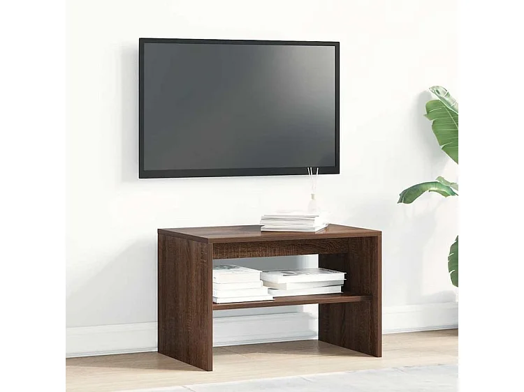 Meuble TV chêne marron 60x40x40 bois d'ingénierie