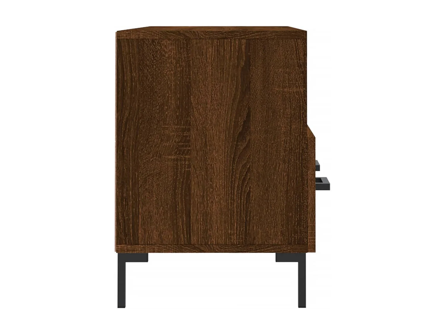 Meuble TV chêne marron 102x36x50 bois d'ingénierie