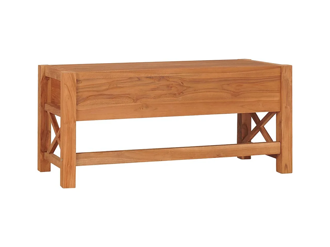 Meuble TV 100x40x45 Bois de teck recyclé