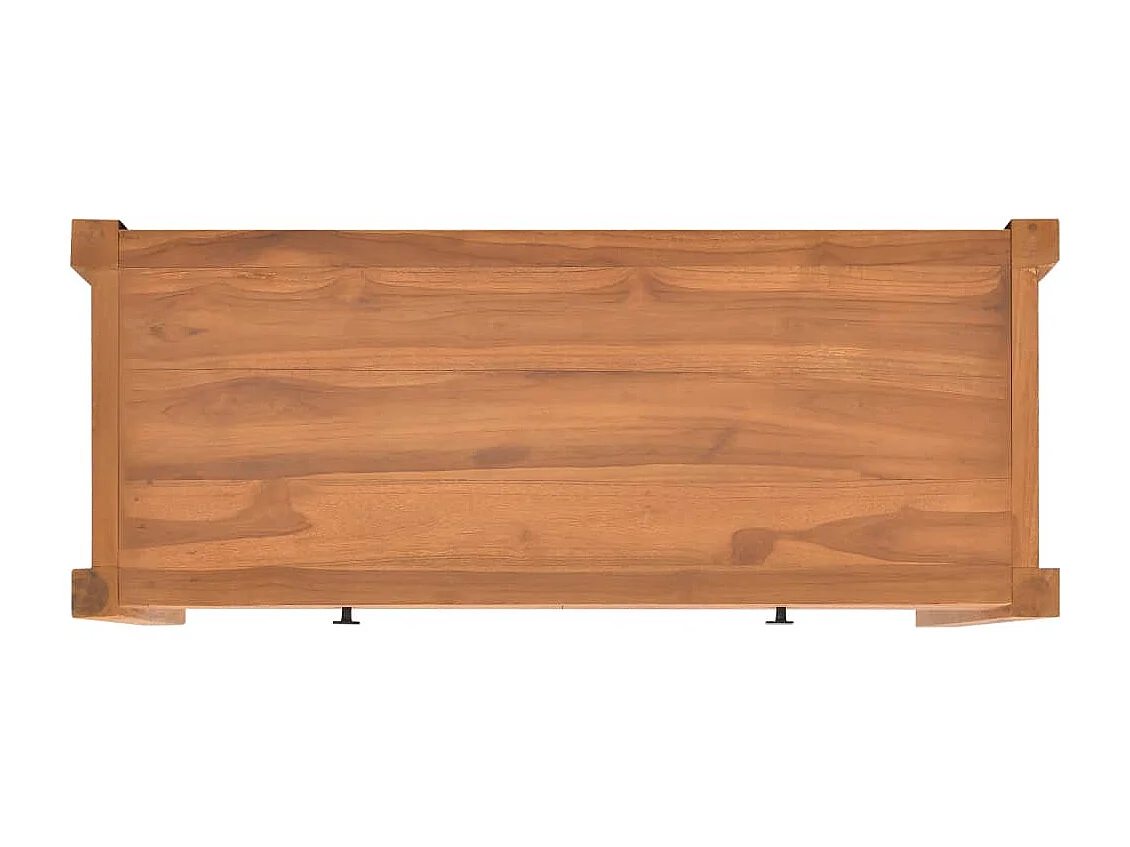 Meuble TV 100x40x45 Bois de teck recyclé