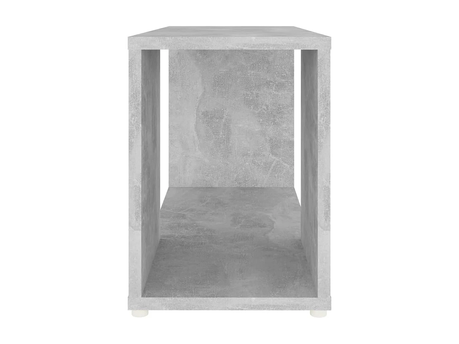 Meuble TV Gris béton 60x24x32