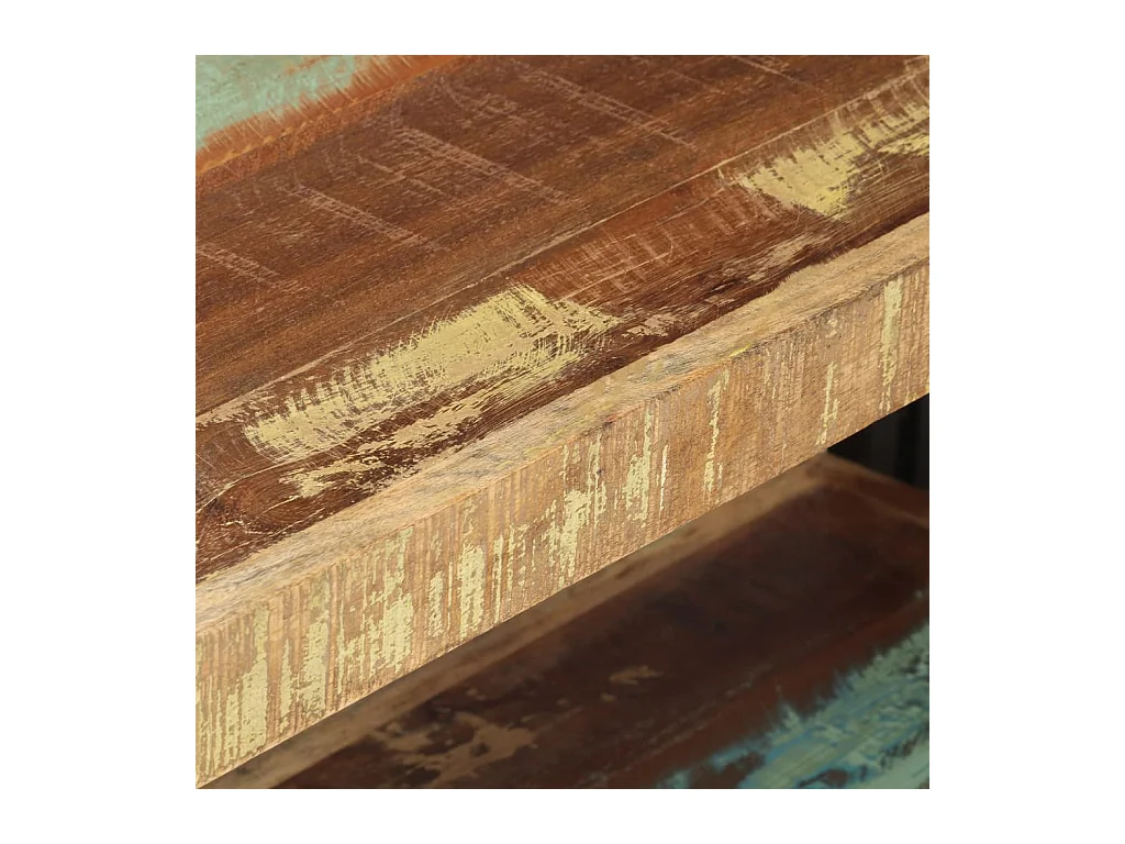 Meuble TV 90x30x40 Bois de récupération massif