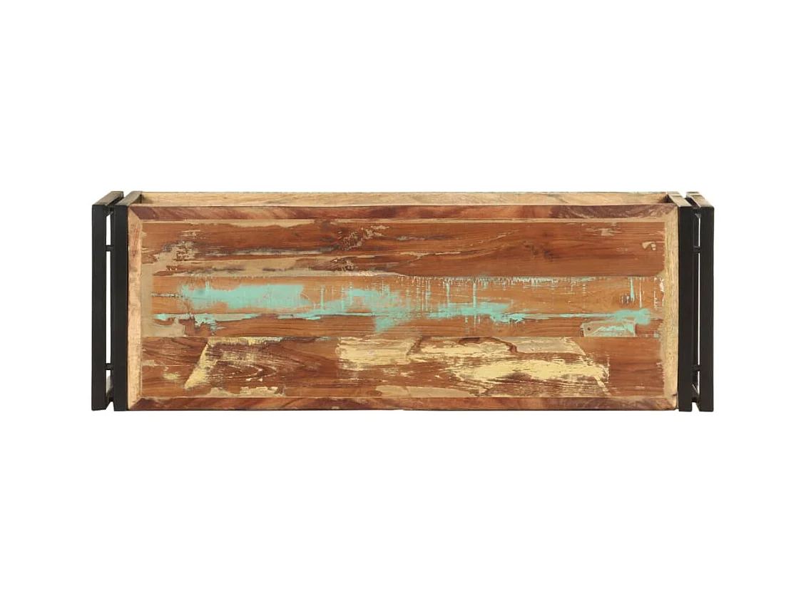 Meuble TV 90x30x40 Bois de récupération massif