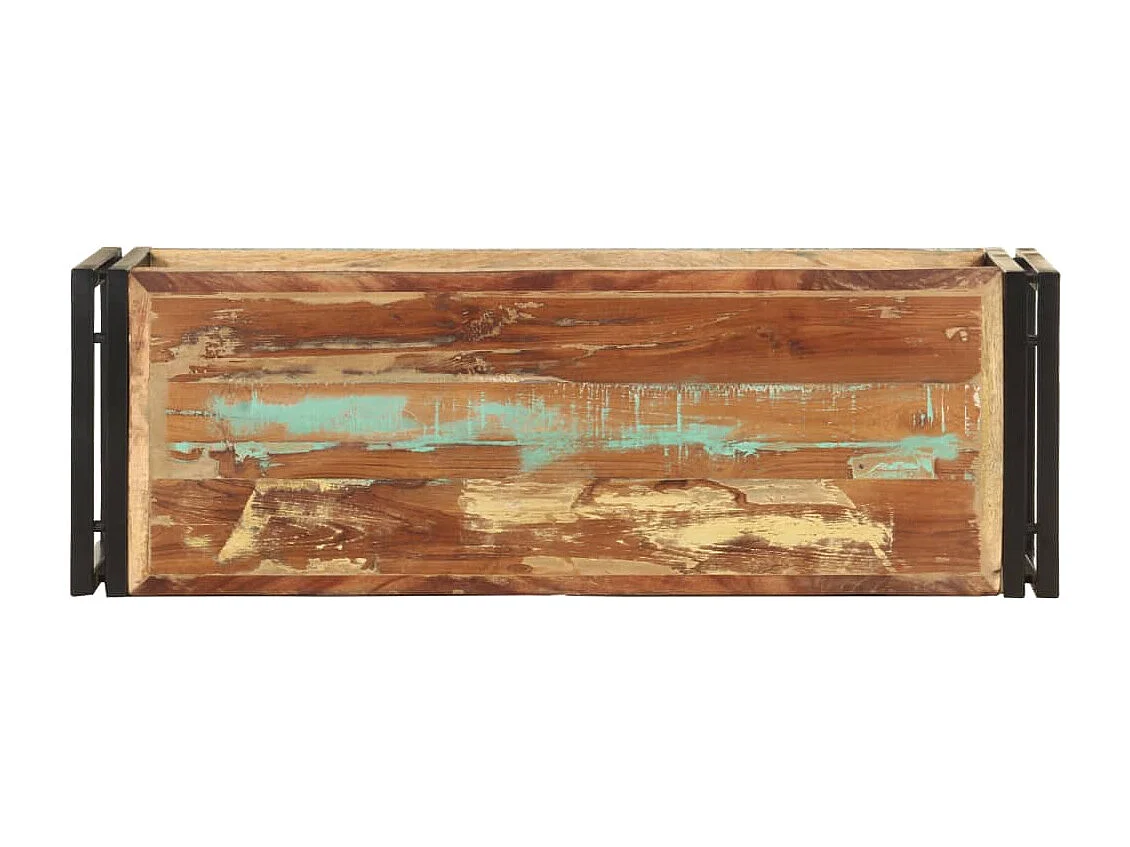 Meuble TV 90x30x40 Bois de récupération massif