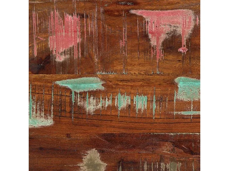 Meuble TV 100x30x25 Bois de récupération solide