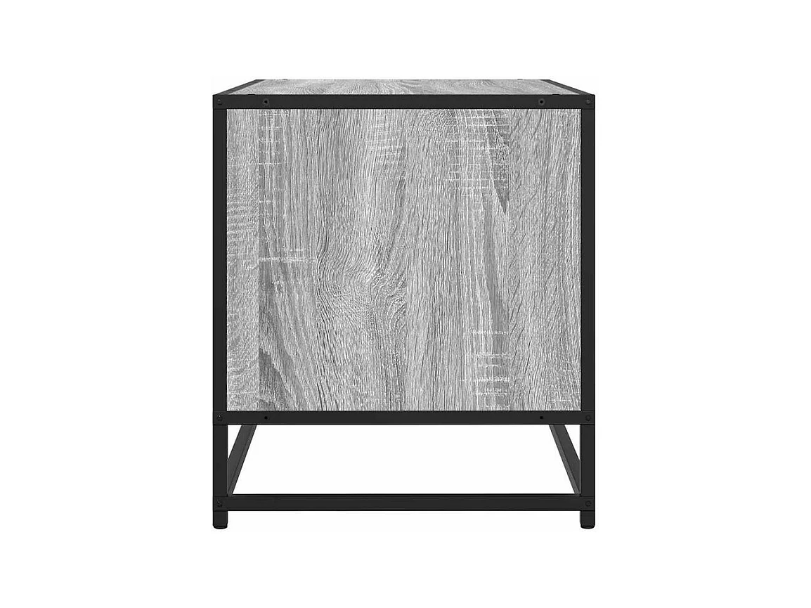 Meuble TV sonoma gris 270x40x46 bois d'ingénierie