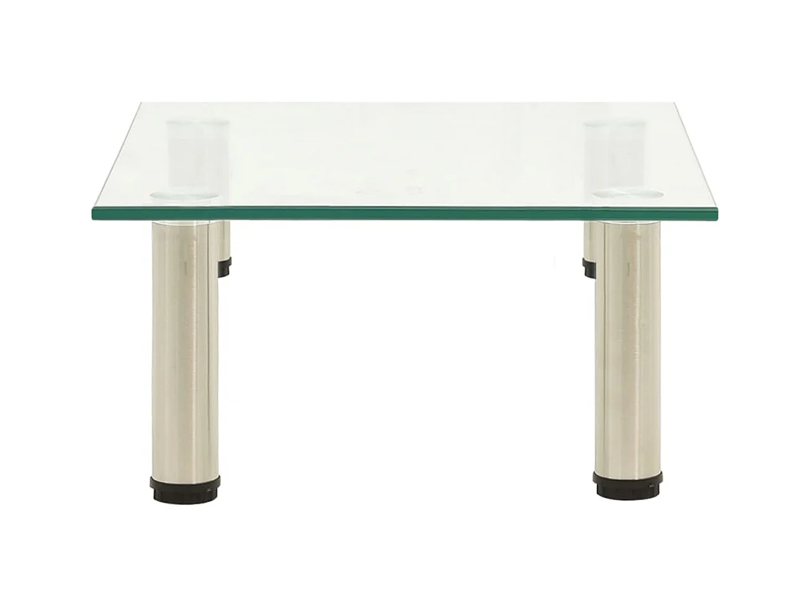 Meuble TV Transparent 40x35x17 Verre trempé