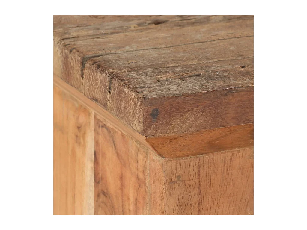 Meuble TV 120x30x40 Bois d'acacia et de récupération massif