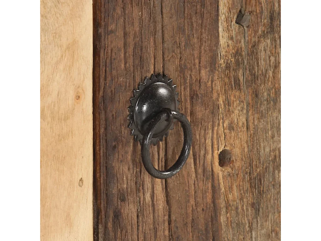 Meuble TV 120x30x40 Bois d'acacia et de récupération massif