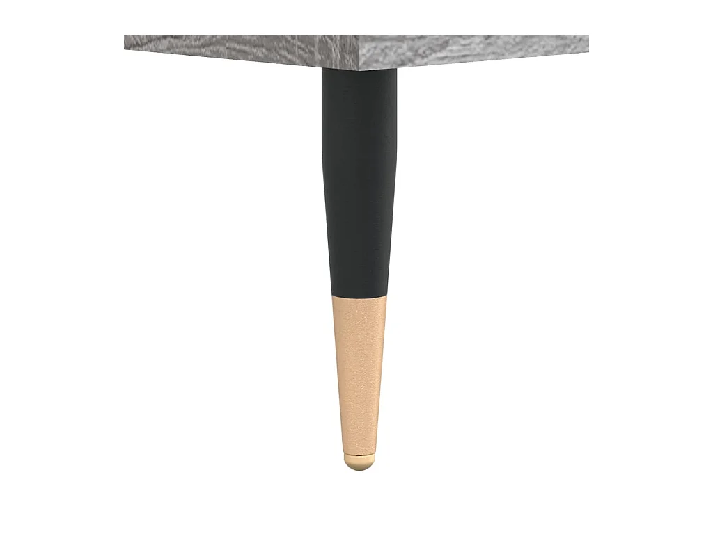 Meuble TV sonoma gris 150x30x44,5 bois d'ingénierie