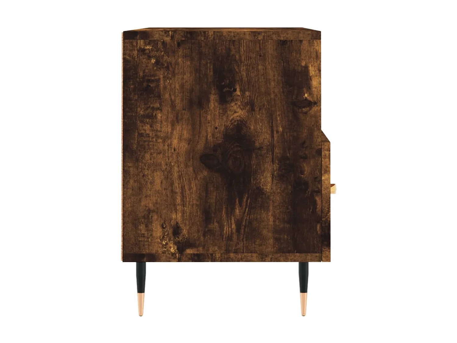 Meuble TV Chêne fumé 80x36x50 Bois d'ingénierie