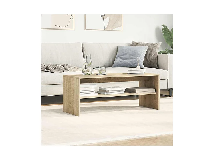 Meuble TV Chêne sonoma 100 x 40x40